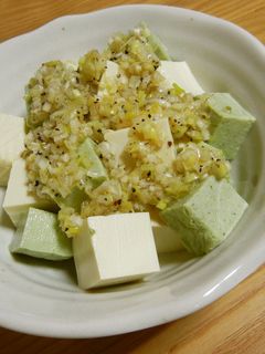 塩豆腐でねぎ塩やっこ✿-レシピのメイン写真