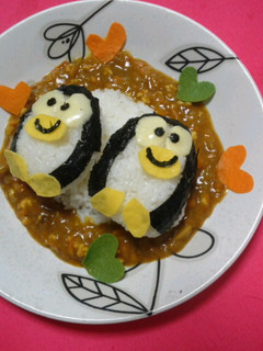 北極から2段熟カレー島へお引っ越し♪-レシピのメイン写真