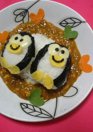 北極から２段熟カレー島へお引っ越し♪-レシピのメイン写真