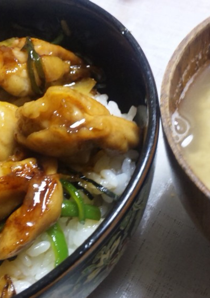 さっぱり鶏丼☆簡単 帯広豚丼風〜-レシピのメイン写真