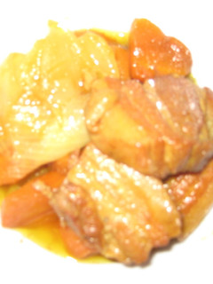 食欲増進!カレー風味の角煮-レシピのメイン写真