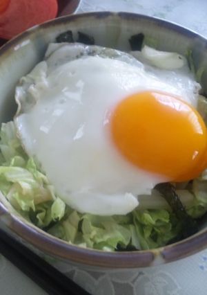 卵がとろ～り✿キャベたま丼-レシピのメイン写真