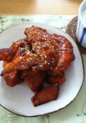 ご飯にも！お酒にも！ヤンニョムチキン★-レシピのメイン写真