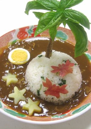 夏の夜空に浮かぶ島＊カレー-レシピのメイン写真