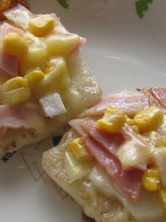 いつもの餅ピザ-レシピのメイン写真