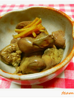 鶏レバー煮-レシピのメイン写真