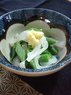 レンジで簡単、いかオクラ-レシピのメイン写真