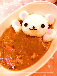 コリラックマちゃん❤カレー-レシピのメイン写真