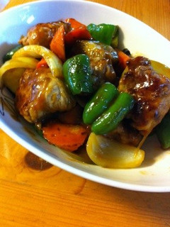 豚こまで夏野菜の酢豚-レシピのメイン写真