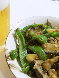 茄子とピーマンの生姜醤油焼き-レシピのメイン写真