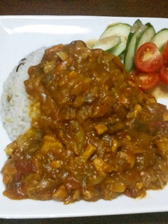 野菜たっぷりチキントマトカレー-レシピのメイン写真