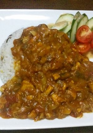 野菜たっぷりチキントマトカレー-レシピのメイン写真