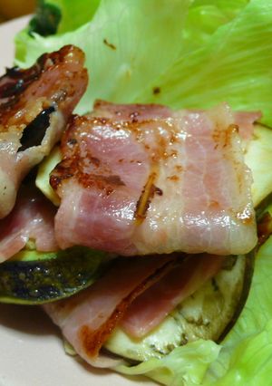 巻いて焼くだけ☆茄子のベーコン巻き-レシピのメイン写真