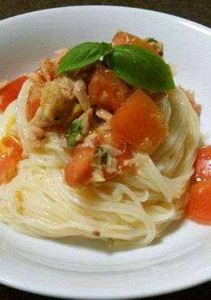 冷製パスタ風☆簡単イタリアンそうめん-レシピのメイン写真