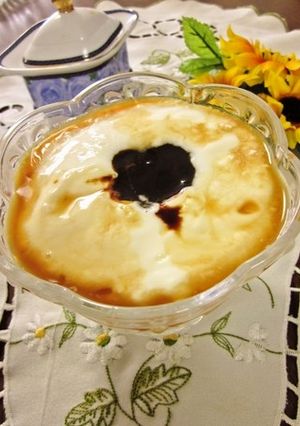 黒酢＆プルーンエキス入りヨーグルト-レシピのメイン写真