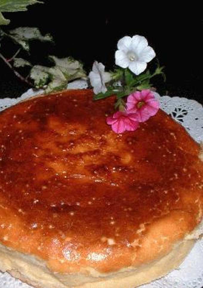 簡単すぎて／（ｘ ｘ ／）ごめんちゃい～♪ミキサーに入れるだけ～♪モロゾフ風ベイクドチーズケーキ★口の中でとろけちゃうぅ！-レシピのメイン写真