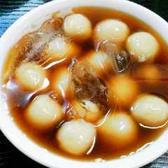 รูปของ 冷やしお豆腐白玉♪