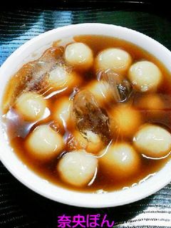 冷やしお豆腐白玉♪-レシピのメイン写真