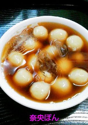 冷やしお豆腐白玉♪-レシピのメイン写真