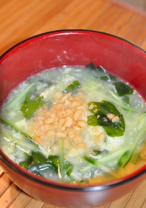 夏バテ気味の貴方にお薦め！中華雑炊-レシピのメイン写真