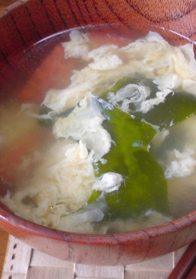 トマトとわかめの卵スープ-レシピのメイン写真