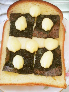 ♡チーズ海苔マヨトースト♡-レシピのメイン写真