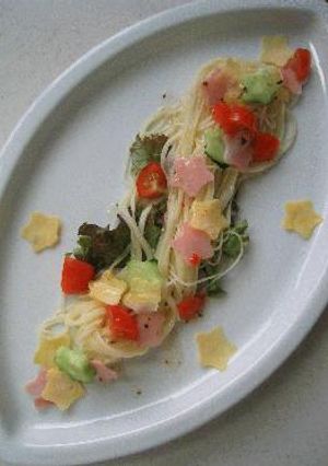 天の川風？サラダパスタ-レシピのメイン写真