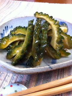 ゴーヤの甘酢漬け-レシピのメイン写真