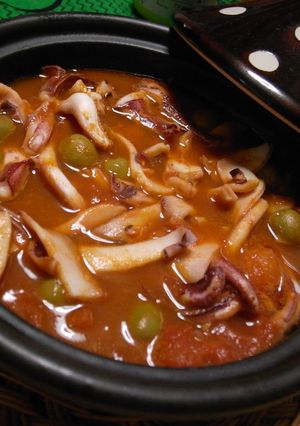 タジン鍋で☆イカのタジン-レシピのメイン写真