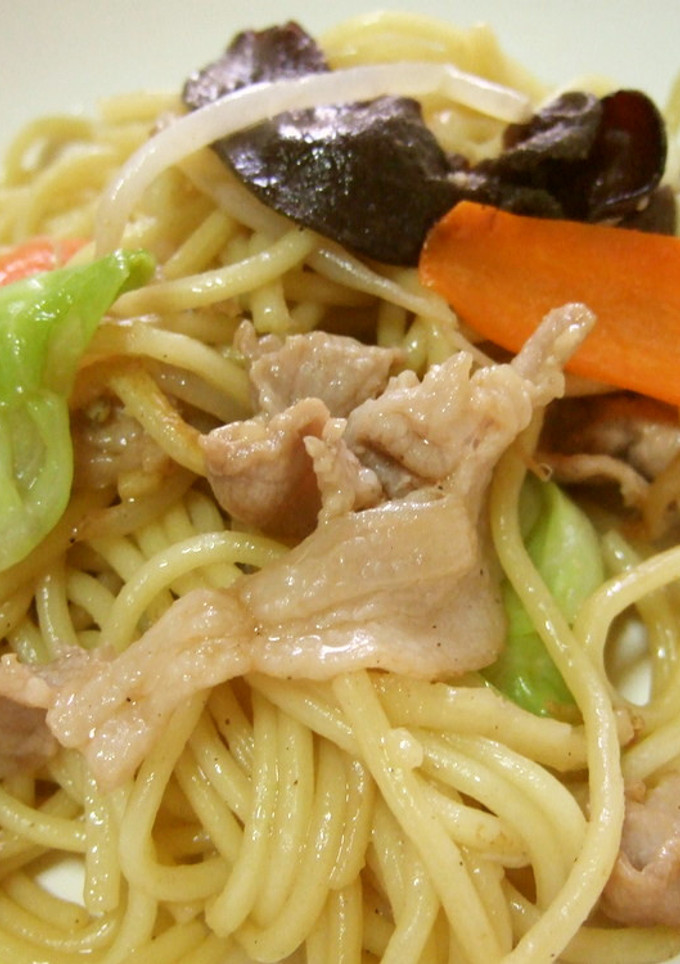 王将のしょうゆ焼きそば-レシピのメイン写真