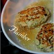 鶏と茄子のハンバーグ