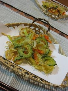 オッサンのゴーヤdeかき揚げ-レシピのメイン写真