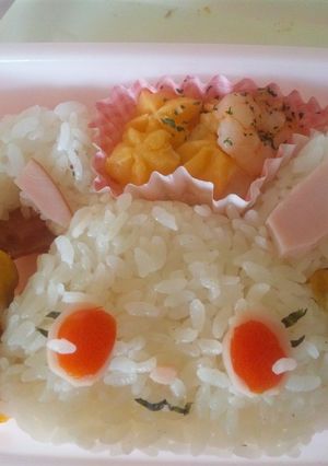 ジュエルペット ルビーのキャラ弁-レシピのメイン写真