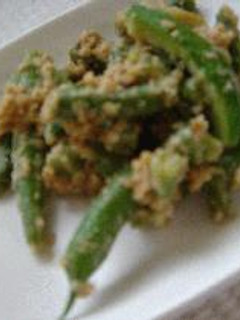 **胡麻和え(梅味噌風味)**-レシピのメイン写真