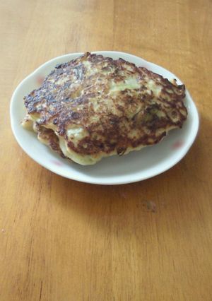 レタスとジャガイモでお好み焼き-レシピのメイン写真