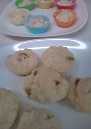 離乳食☆レンジ楽チン！簡単バナナ蒸しパン-レシピのメイン写真