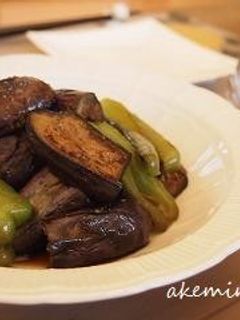 なすとピーマンの焼きびたし-レシピのメイン写真