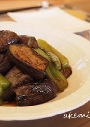 なすとピーマンの焼きびたし-レシピのメイン写真
