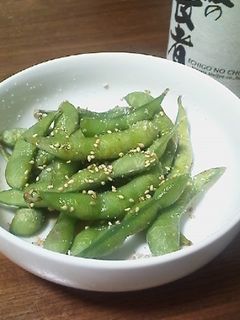 抜群おつまみ!!ゴマ油枝豆-レシピのメイン写真