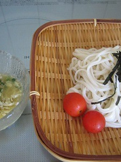 スープでうどんで冷たいつけ麺-レシピのメイン写真