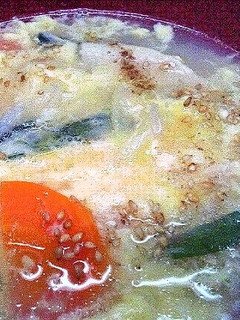 ふんわり仕立て!焼肉店の玉子スープ-レシピのメイン写真