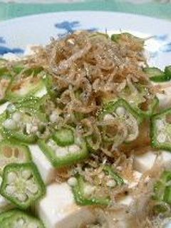 カリカリちりめんの豆腐サラダ-レシピのメイン写真
