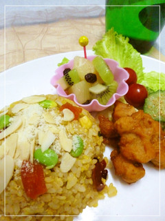 福神漬け×ウスターのお手軽焼きめし-レシピのメイン写真