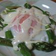アスパラソテーwith目玉焼き