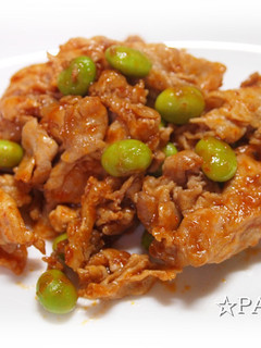 ✿豚肉と枝豆の豆板醤炒め✿-レシピのメイン写真