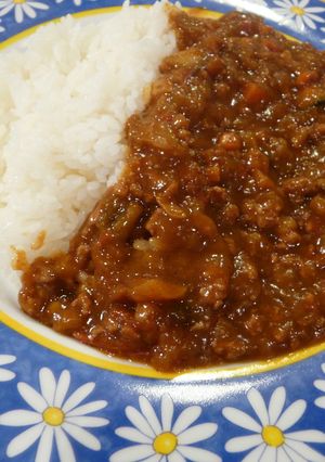 夏野菜たっぷりひき肉カレー-レシピのメイン写真