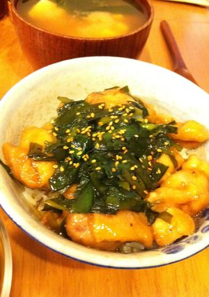 うまい!トリニータ丼-レシピのメイン写真