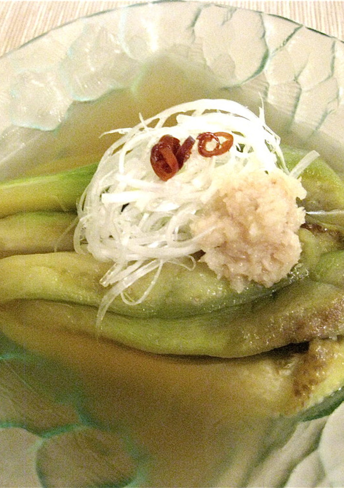 白だしで簡単《冷製》なすの煮浸し-レシピのメイン写真