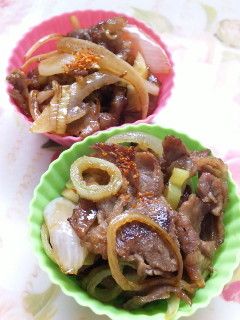 簡単お弁当おかず☆牛肉の甘辛炒め-レシピのメイン写真