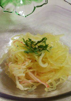 そうめんうりのゆずこしょう酢和え-レシピのメイン写真
